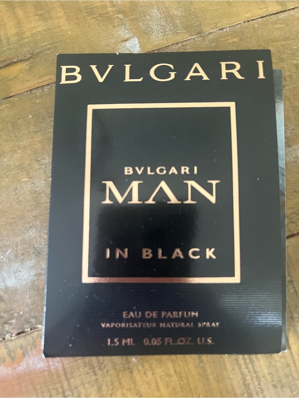 BVLGARI Man In Black